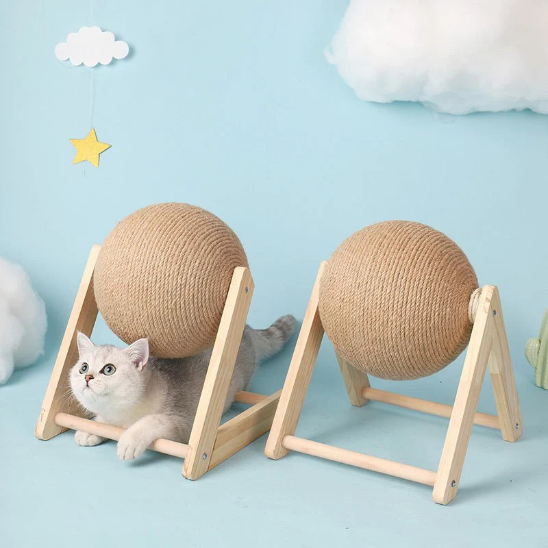 Cat climbing toy cat scratching board