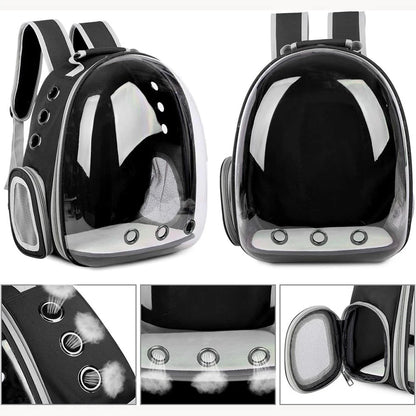 Cat Travel Backpack with Ventilation and Space Design