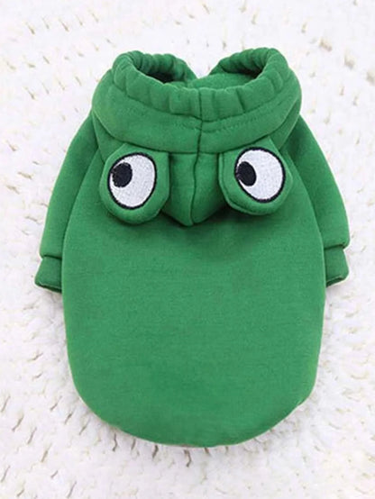 Adorable Frog Pet Sweater for Dogs