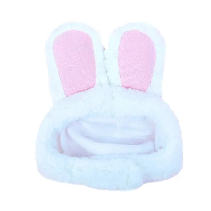 Cute and Cozy: Pet Rabbit Ear Hat for Dogs and Cats