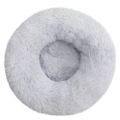 Round Dog Bed Ultra Soft Washable Dog and Cat Cushion Bed