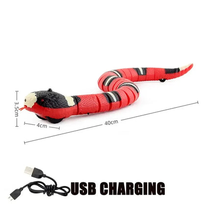 Smart Sensing Snake Electric Interactive Cat Toy