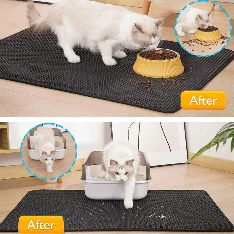 Waterproof Double Layer Cat Litter Pad