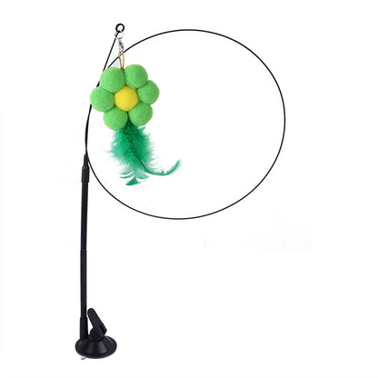 Simulation Bird Cat Toy ,Interactive Cat Toy with Feathers