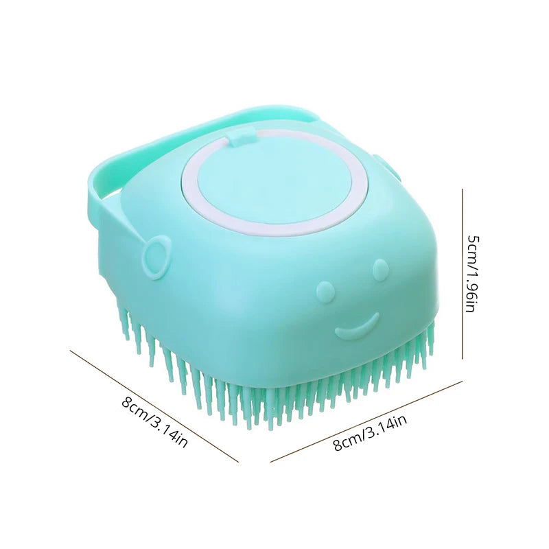 Pet Silicone Softy Massage Bath Brush