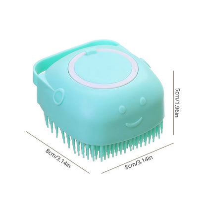 Pet Silicone Softy Massage Bath Brush