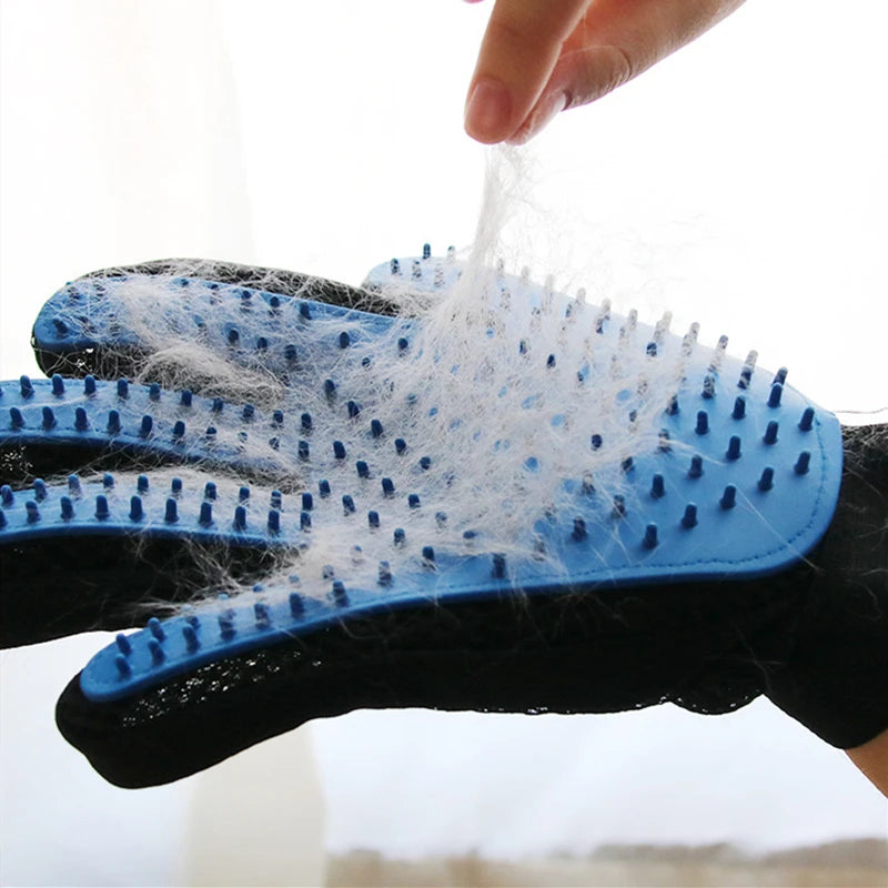 Hair Deshedding Brush Gloves