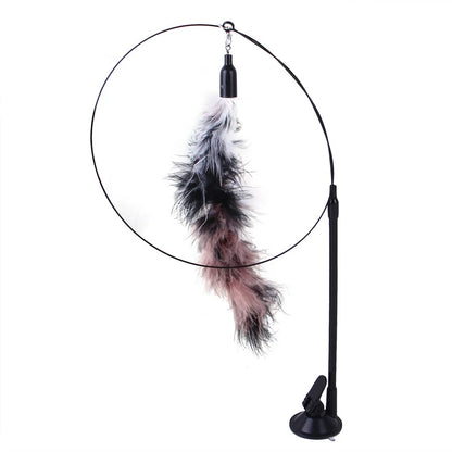 Simulation Bird Cat Toy ,Interactive Cat Toy with Feathers