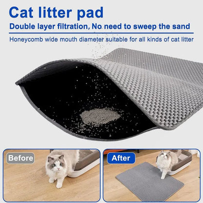 Waterproof Double Layer Cat Litter Pad