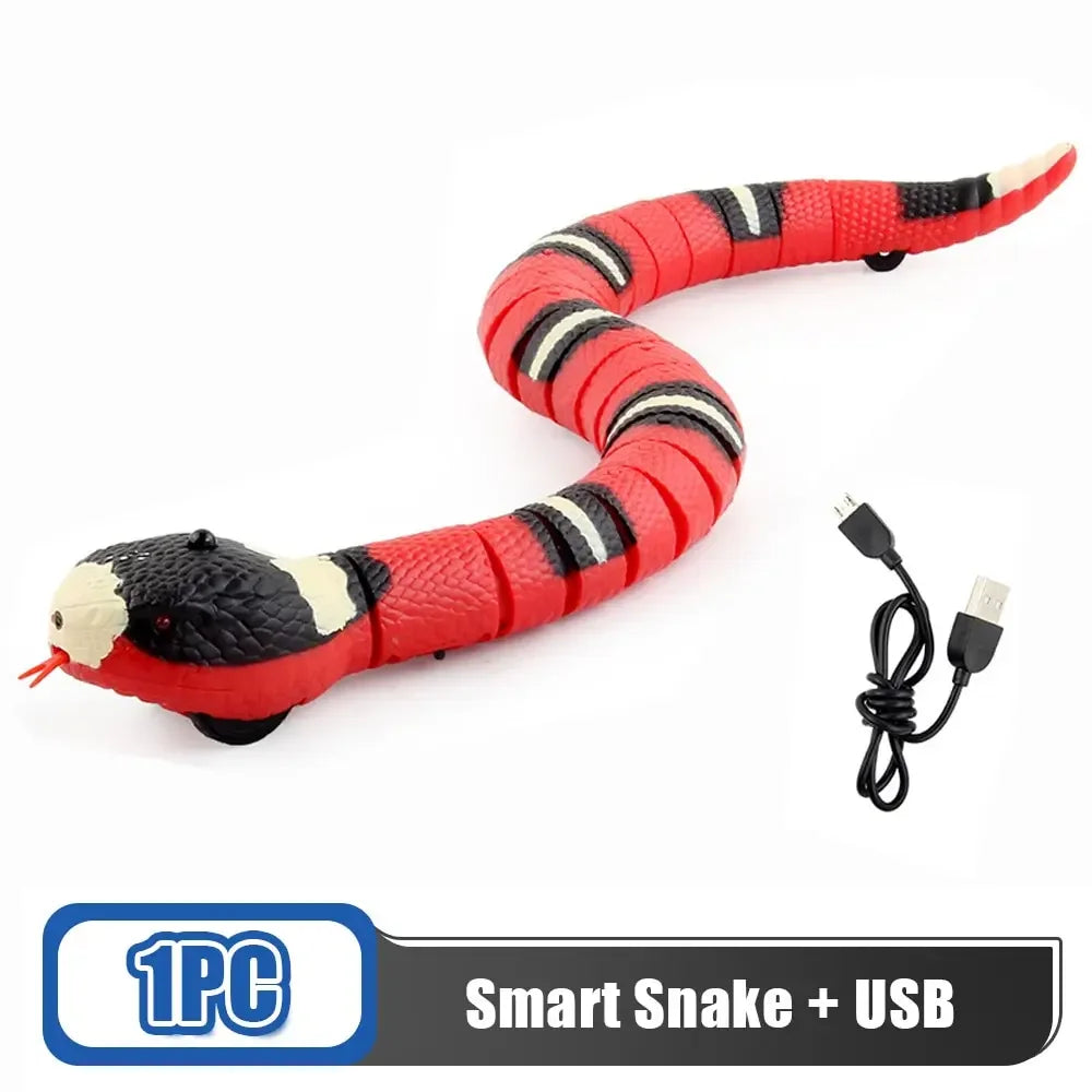 Smart Sensing Snake Electric Interactive Cat Toy