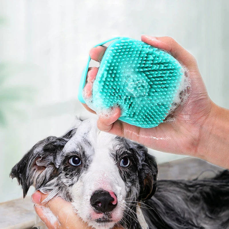 Pet Silicone Softy Massage Bath Brush