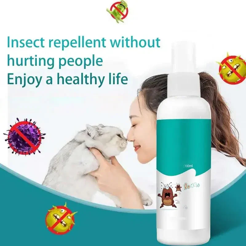 Pet Expel Fleas Lice Treatments Spray