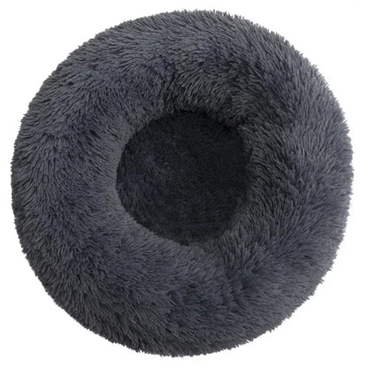 Round Dog Bed Ultra Soft Washable Dog and Cat Cushion Bed