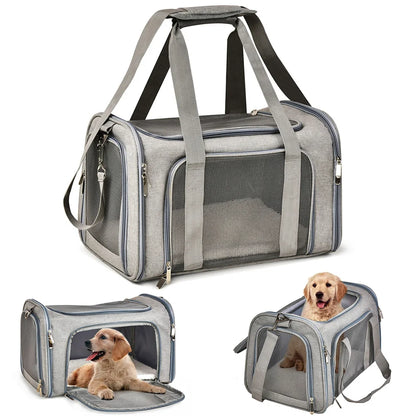 Soft Sided Pet Travel Bag Small Cat Outdoor Airline Approved