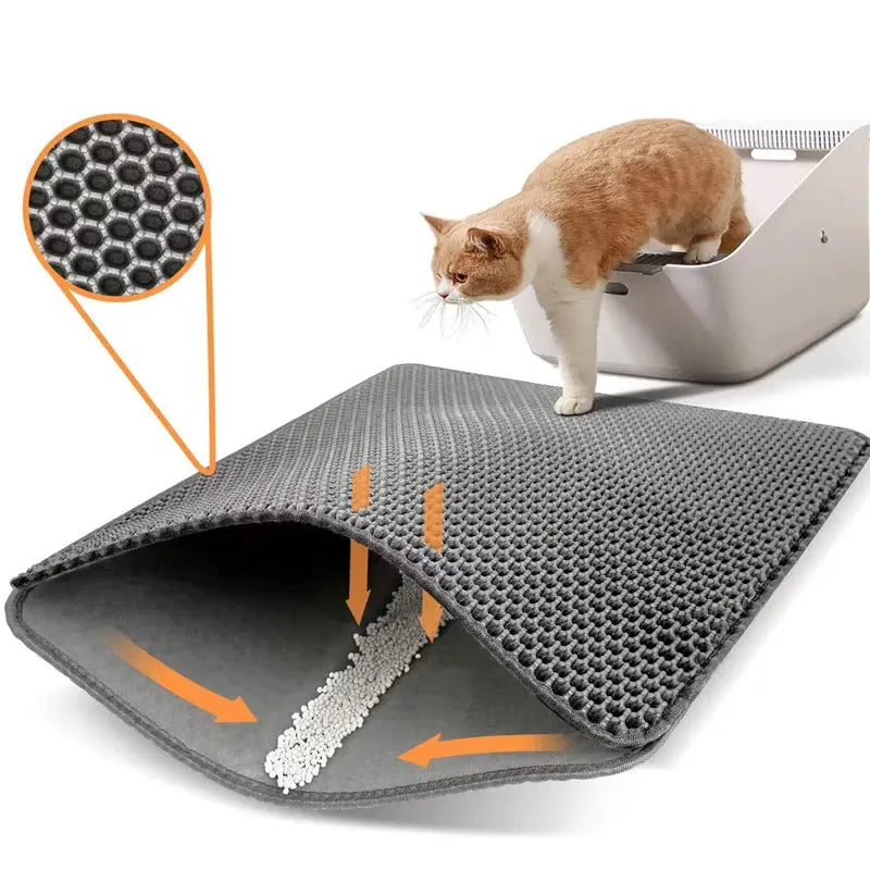 Waterproof Double Layer Cat Litter Pad